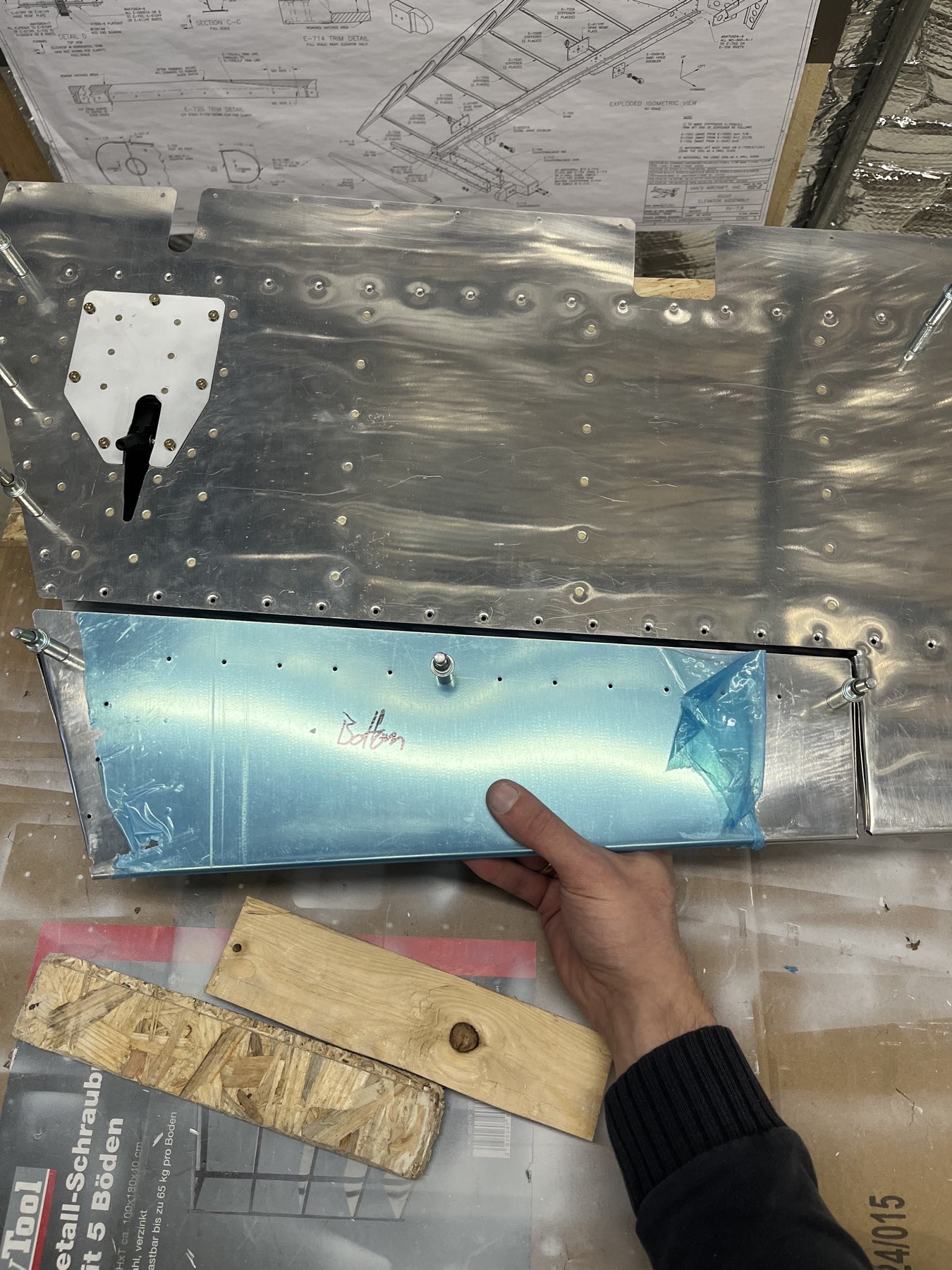 So sieht es dann irgendwann mal aus, wenn man es anbringt. Wichtig ist hier, dass nichts aneinander schabt oder kommt. Aktuell scheint es gut zu passen!
