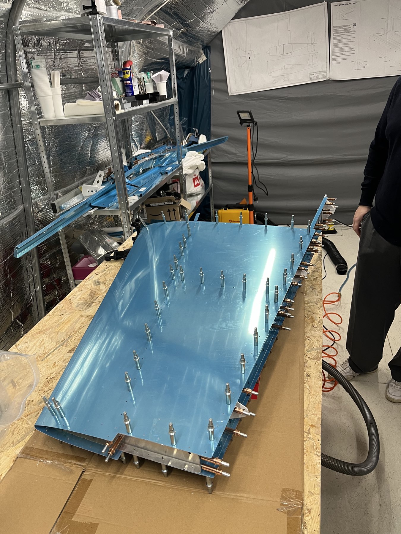 Von beiden Seiten und gebohrt