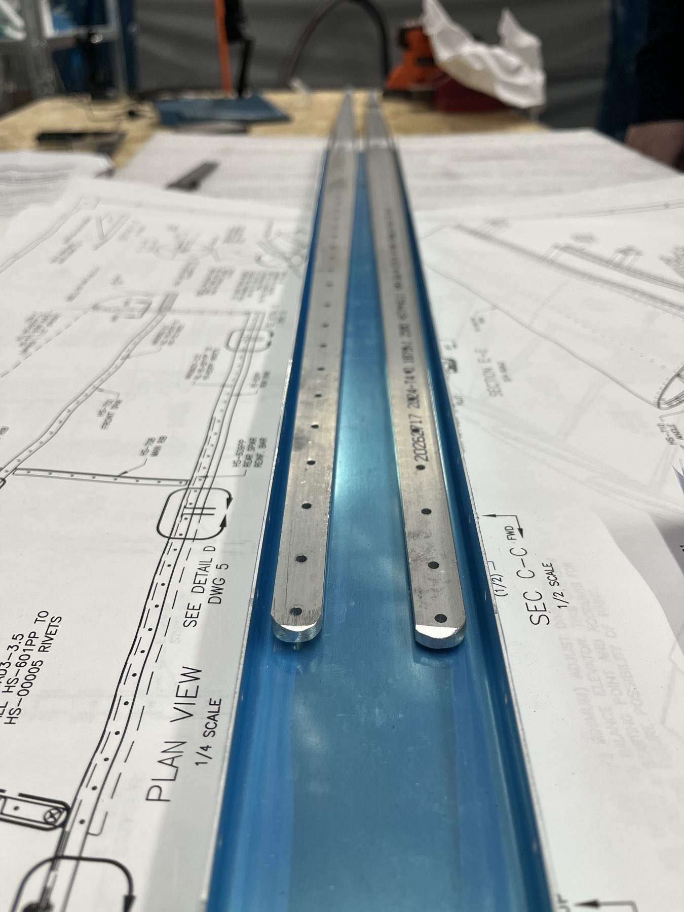 Fertig Bearbeiter Verstärker auf dem Streben