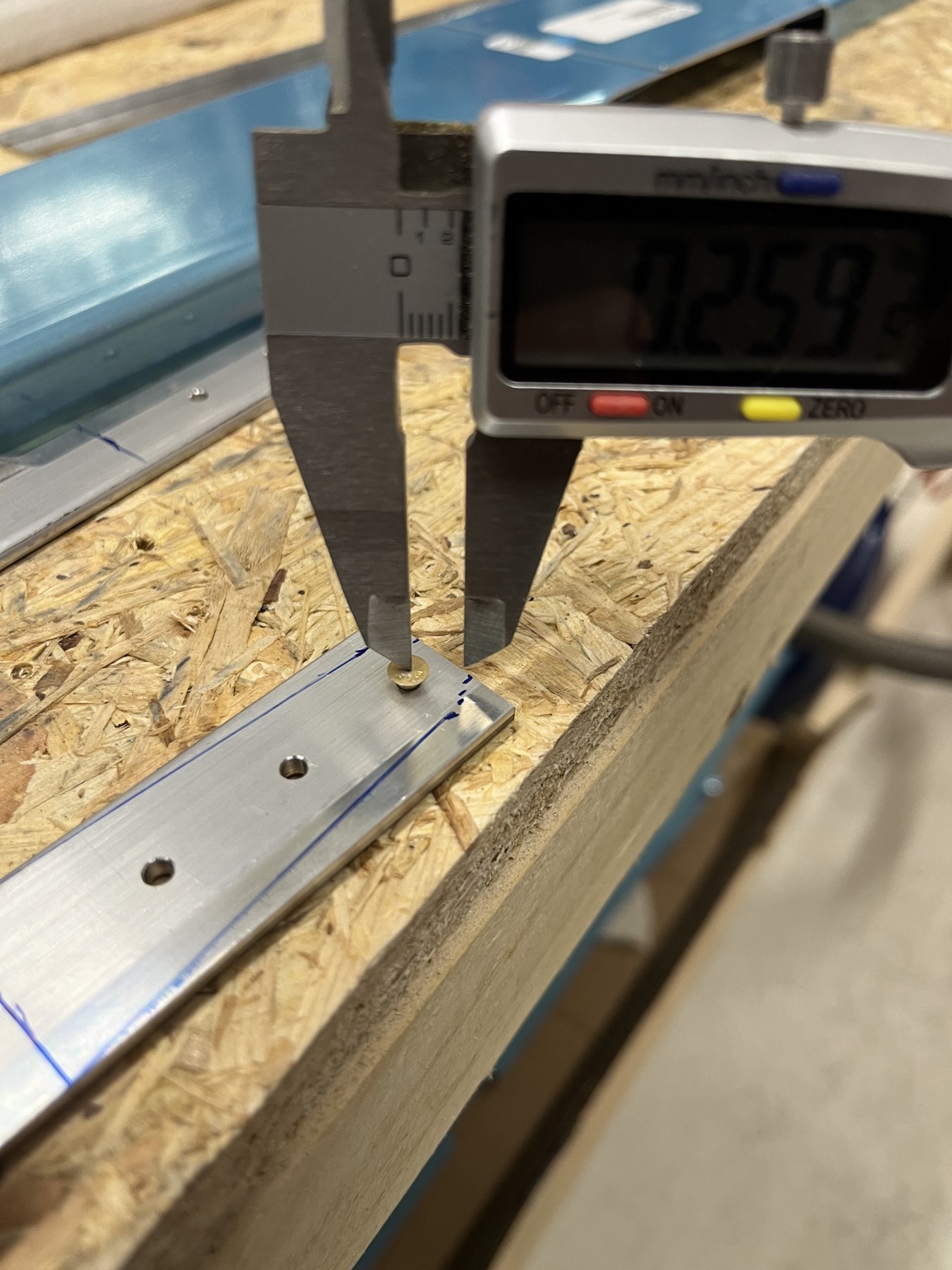 Genau ausgemessene Ecken