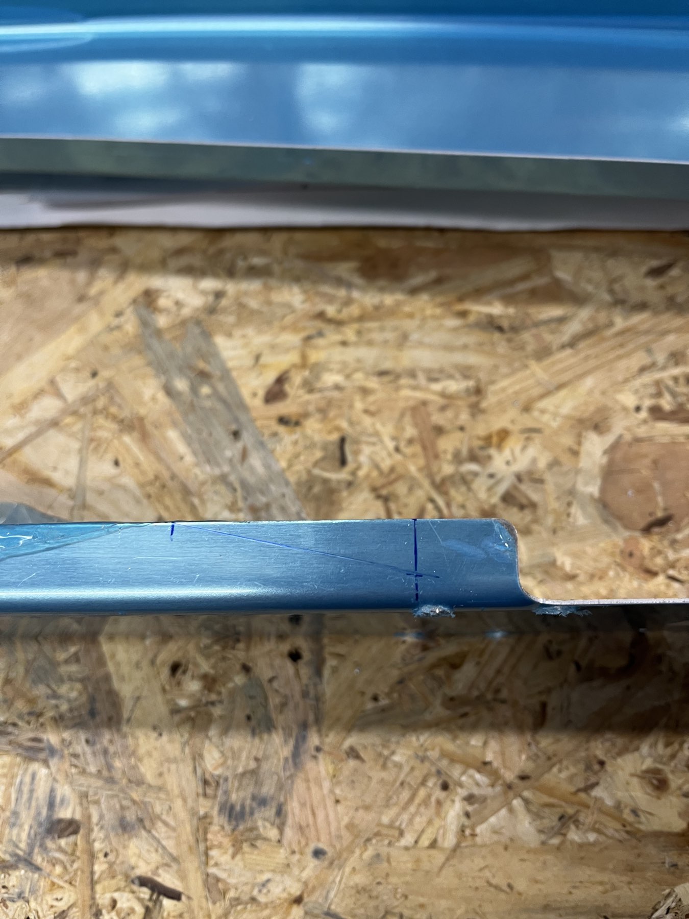 So soll die Flange Linie eigentlich aussehen