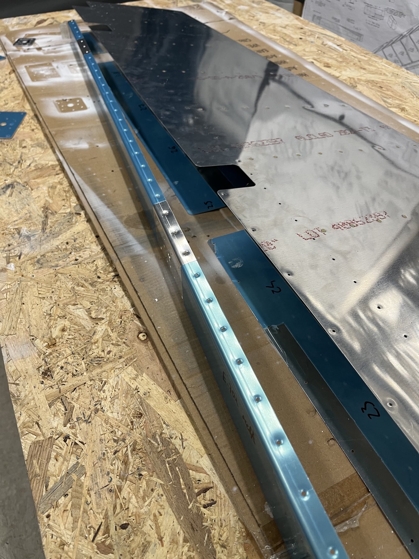 Front Spar gedimpelt