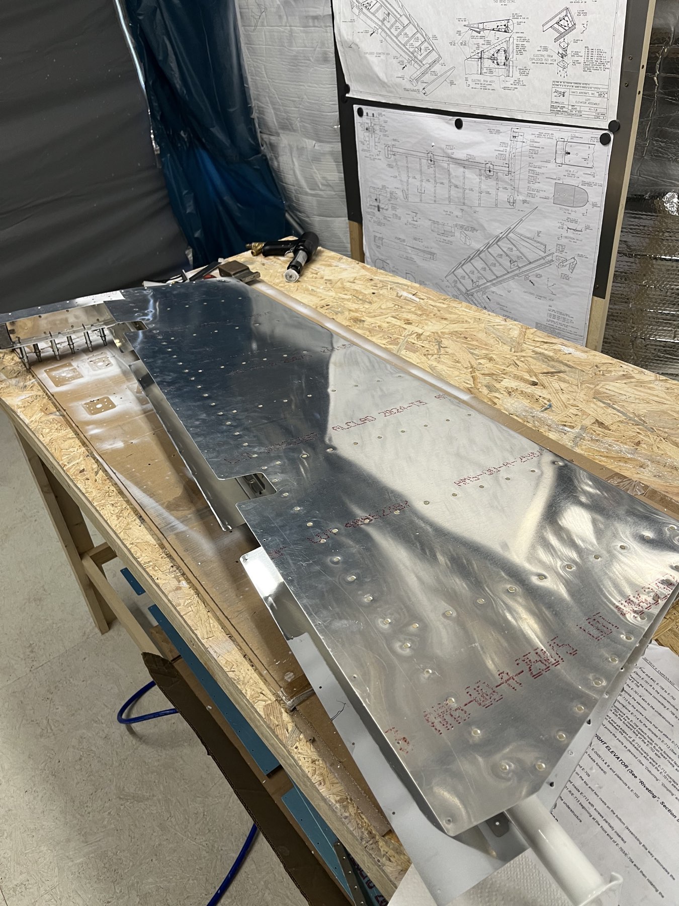 Und von Oben vom Höhenruder