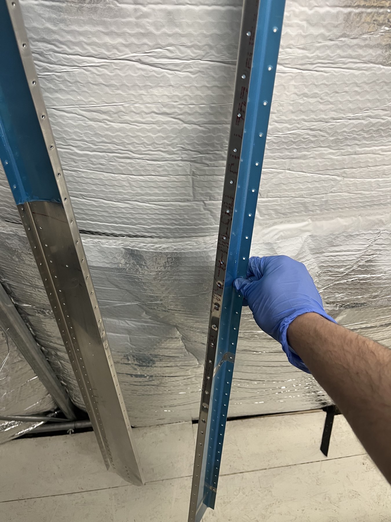 Hingegangen um es zu grundieren