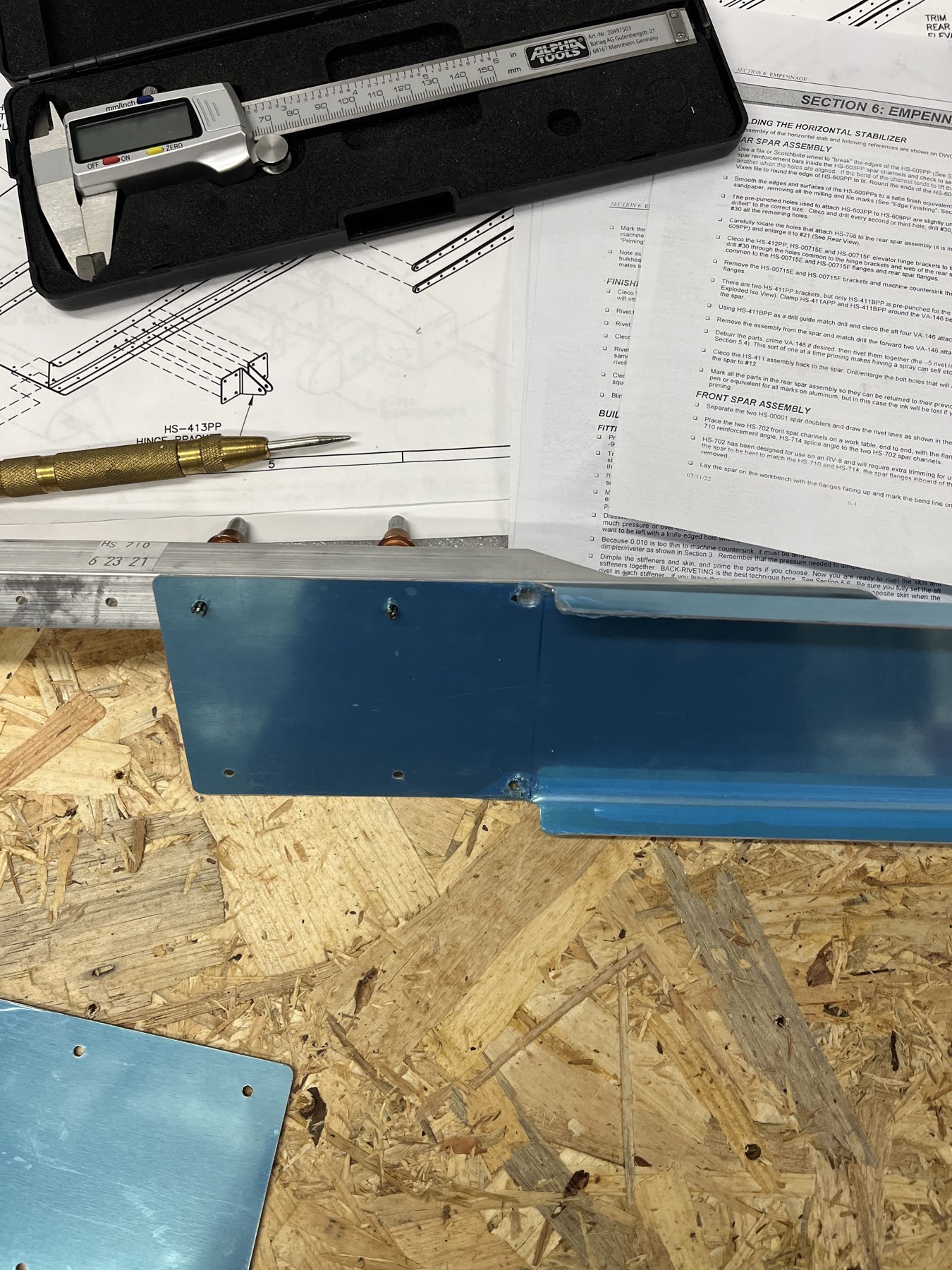 Teile des Frot spars