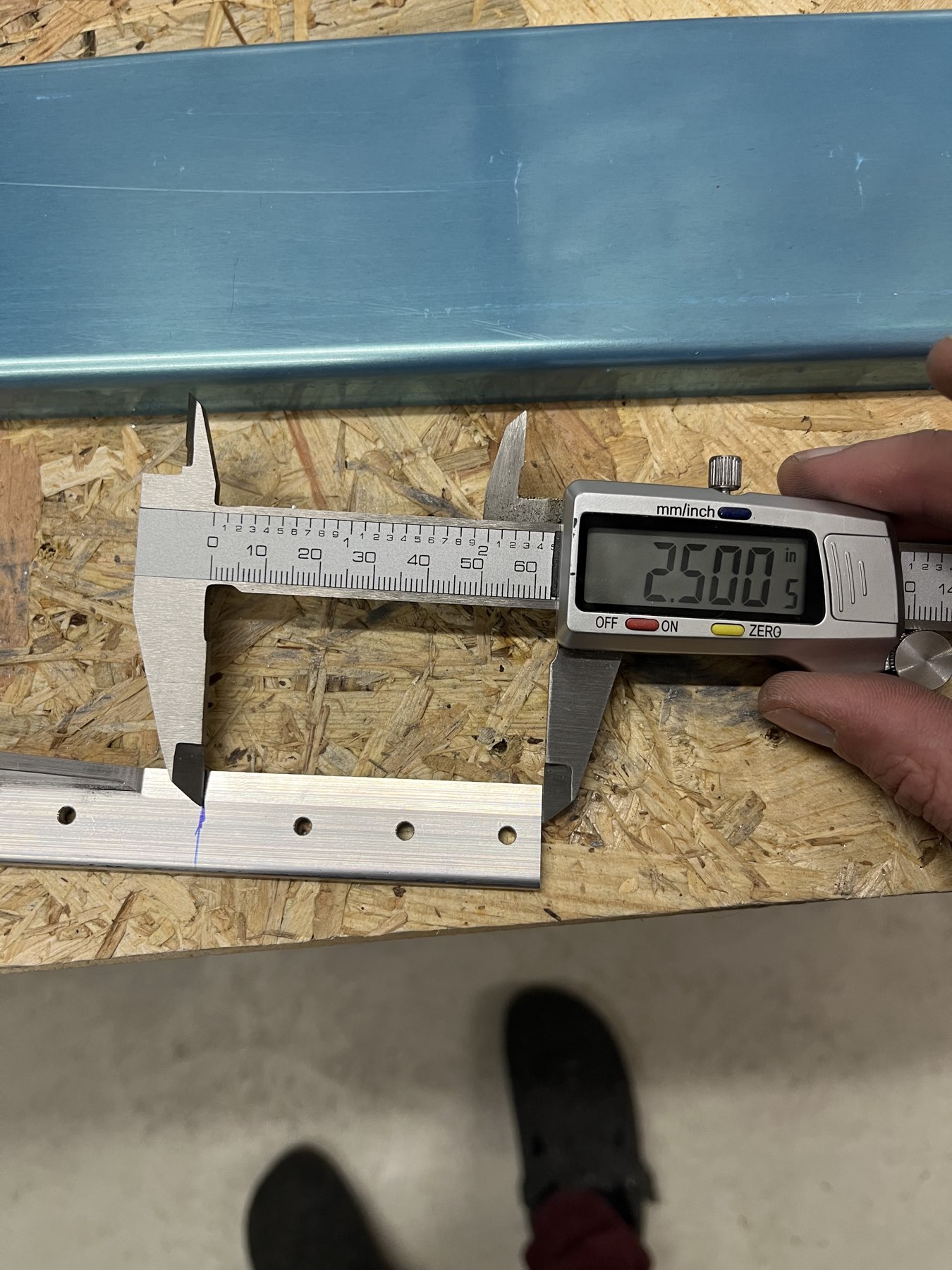 So lang zurück darf/soll die Kante sein