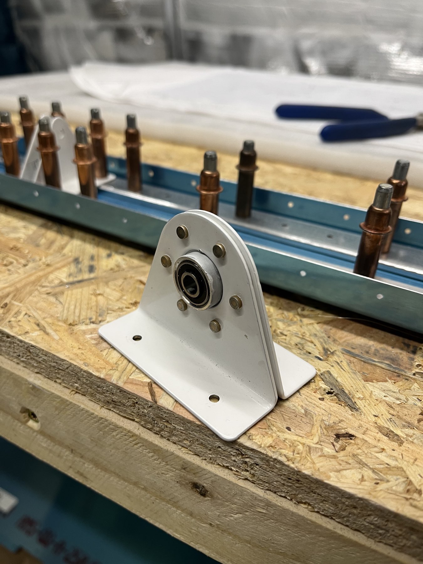 Fertiger Winkel vom rear spar