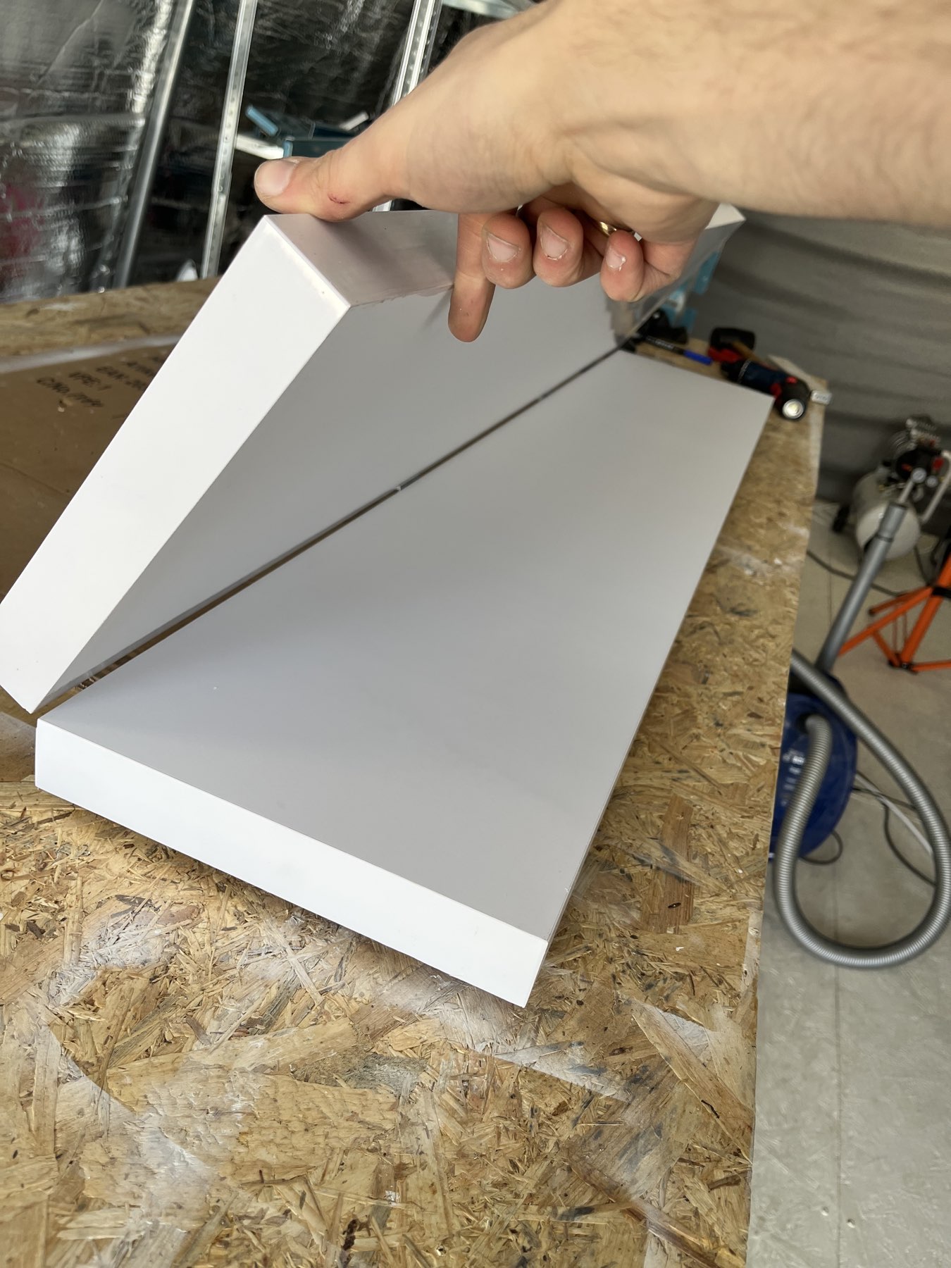 So sieht das Gebilde dann fertig aus