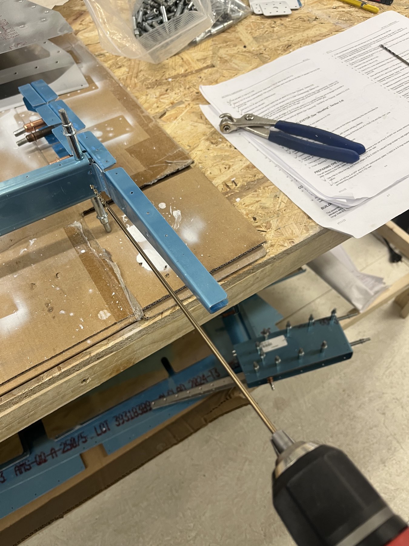 Sehr langer Bohrer für eine sonst blöde Stelle